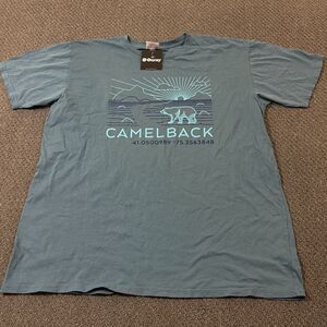 Ouray Shirt Mens XXL Gray Camelback 2XL Short Sleeve